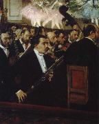 Edgar Degas lorchestre de l opera china oil painting reproduction